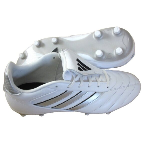 Adidas Men's Copa Gloro II FG Soccer Cleats White Black Silver JR 9444 Sizes NIB - Picture 2 of 5